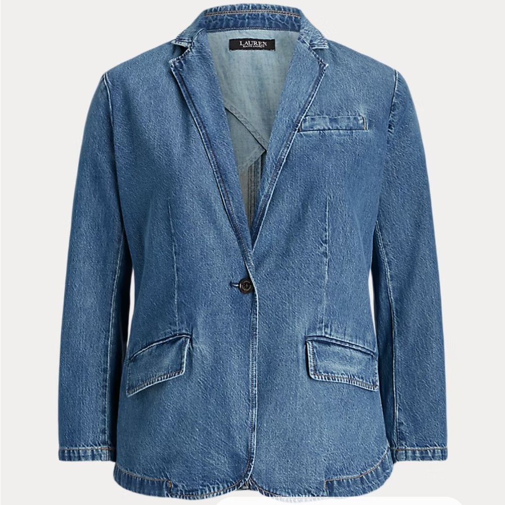 Ralph Lauren Denim Blazer Jacket